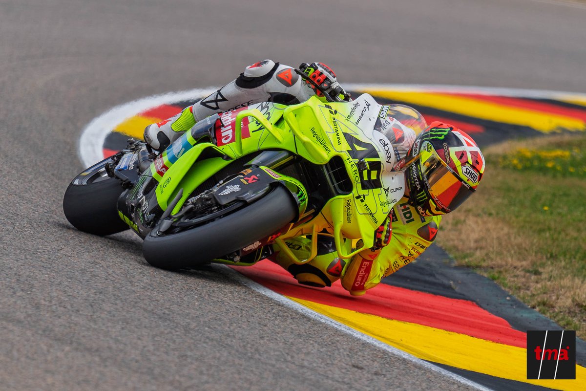 Di Giannantonio, fastest in training today at the Sachsenring! #MotoGP