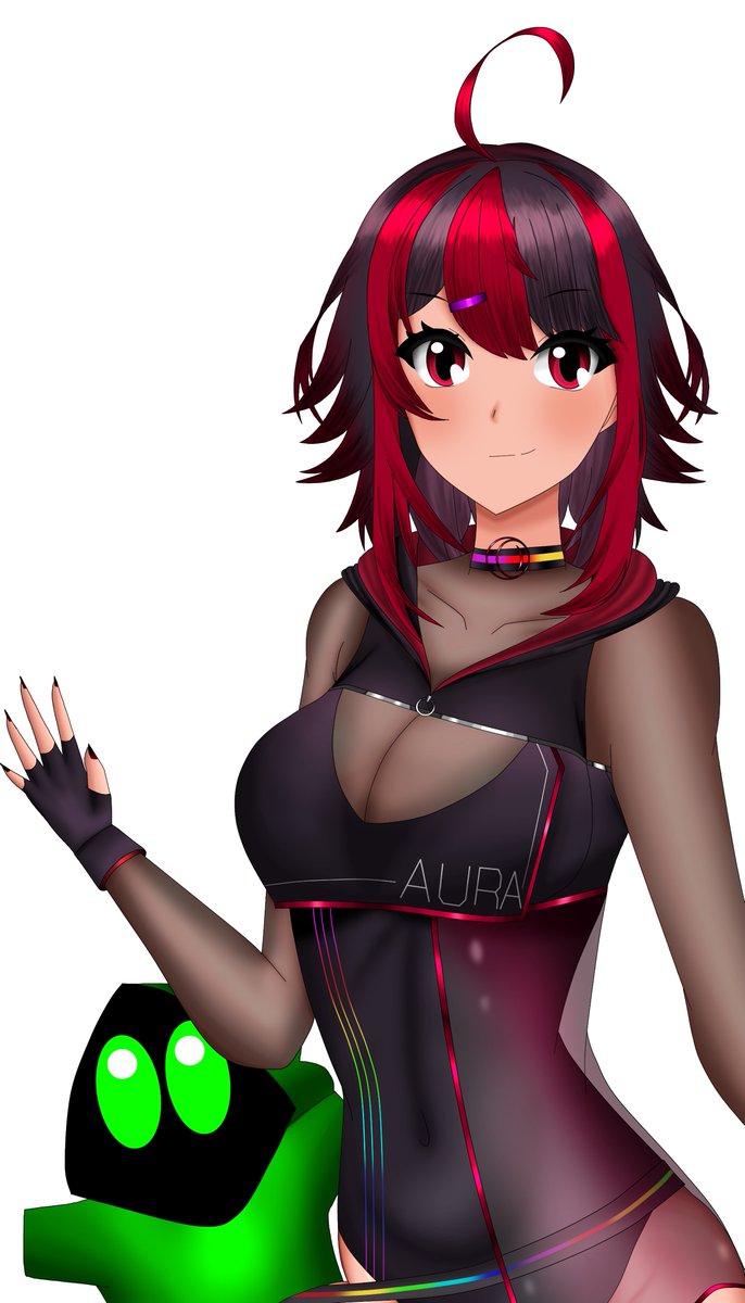 here the newest fanart of a vtuber called <a href="/GXAuraOfficial/">GX Aura 🎮🪫</a> so i hope you all enjoy it #AurArtwork