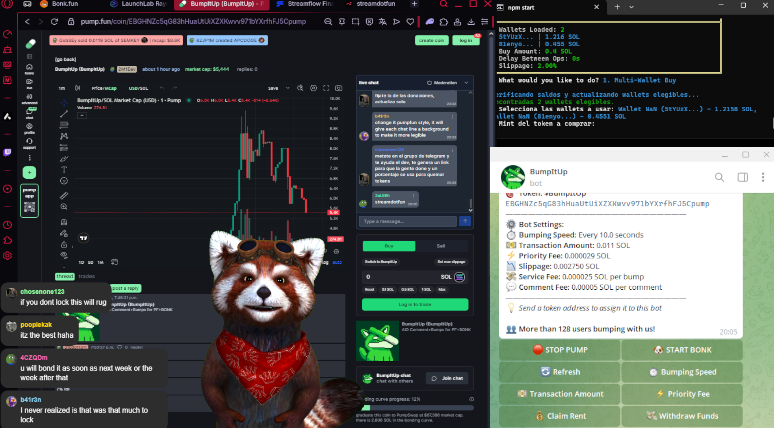 Just plugged in <a href="/streamdotfun/">streamdotfun</a> and it’s wild tons of widgets vibing with @pumpdotfun. Now my stream got $BUY alerts, chat overlay, full degen energy. Feels like I'm trading AND shitposting in 4D.

#Solana #Sol #Pumpfun #LetsBonk #Memecoin #Defi #web3