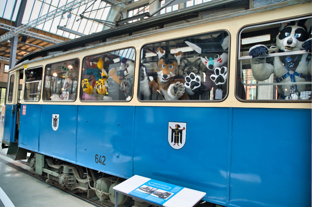 When the fruit train rolls by, you know it’s the vitamin express speeding ahead! 🚂🍍💨 #FursuitFriday #FursuitTrain #Fursuittram