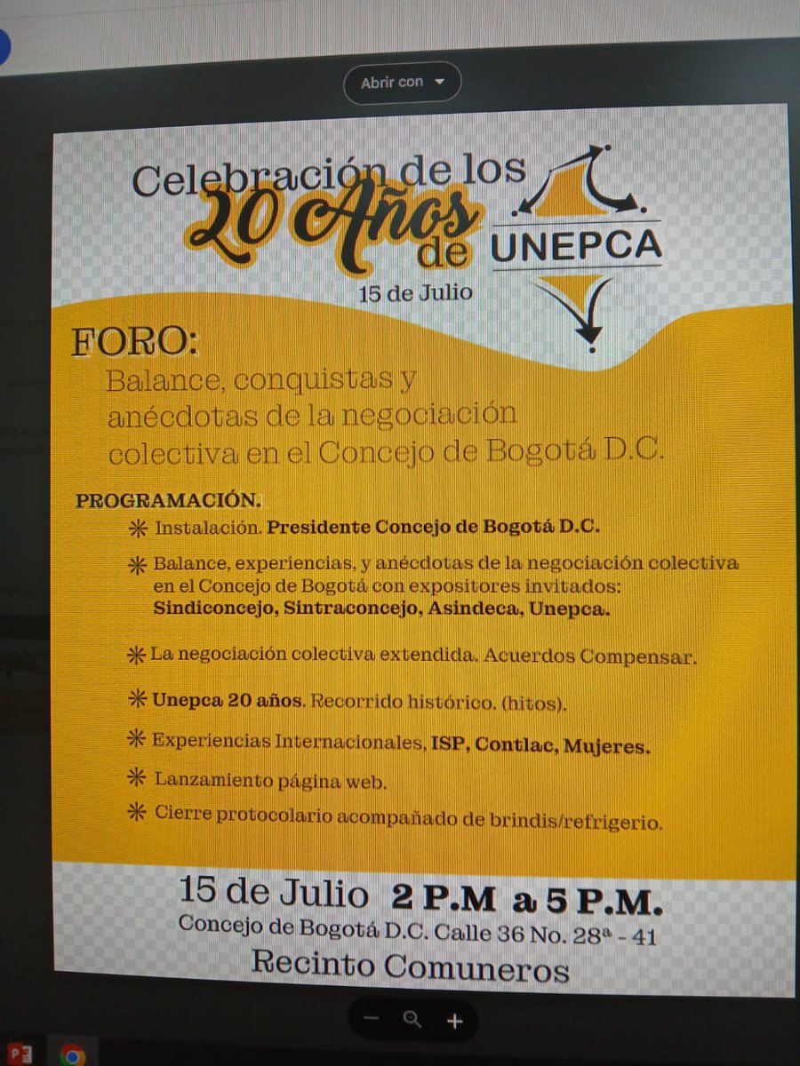 <a href="/unepca2005/">Unepca</a> 20 años 1a organización sindical de parlamentos territoriales ( Concejos y Asambleas de Colombia) <a href="/contlac_ok/">CONTLAC</a> <a href="/isp/">小小羲</a> Aportando un granito d pensamiento por un movimiento sindical moderno, alternativo, democrático, ético y meritocrático. Dignificando el empleado público.