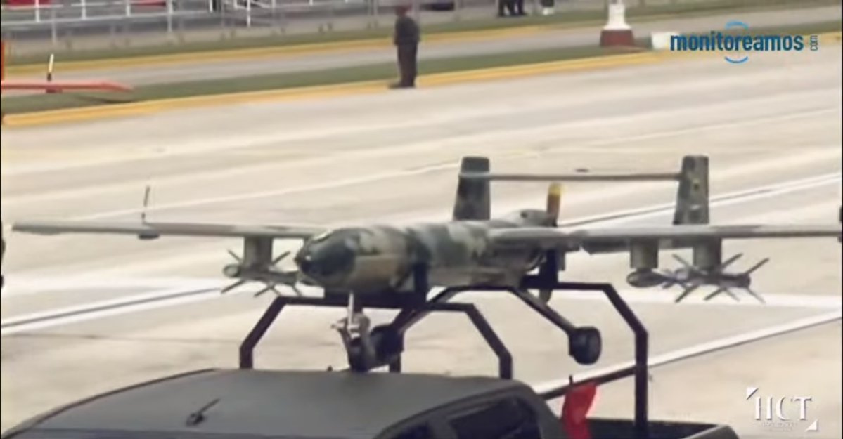 Alexmezza948's tweet image. MR. @realDonaldTrump, @SenMarcoRubio WHAT ARE YOU WAITING FOR TO PUT AN END TO CHAVISMO? THESE IRANIAN DRONES ARE 1,600 MILES FROM MIAMI READY TO ATTACK, THE CHAVISTA TDA IS ON THE AMERICAN STREETS, TONS OF COCAINE ARE SENT BY MADURO AND CABELLO, WHAT IS HE WAITING FOR TO ATTACK?