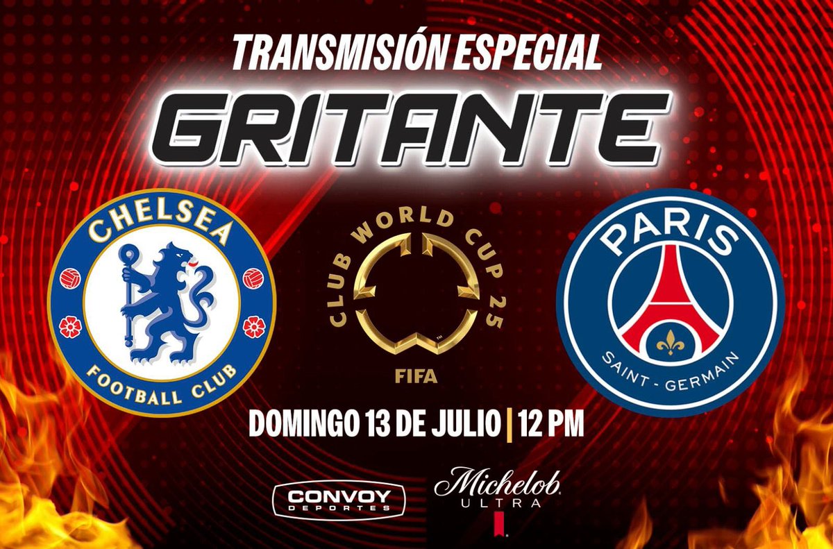 El domingo vamos a hacer una transmisión especial de #Gritante desde el Pinche Gringo de Narvarte. 
Ahí los esperamos para ver la final del Mundial de Clubes! Caigan! 

<a href="/MichelobUltraMx/">MichelobUltraMx</a>
#SuperiorAccess