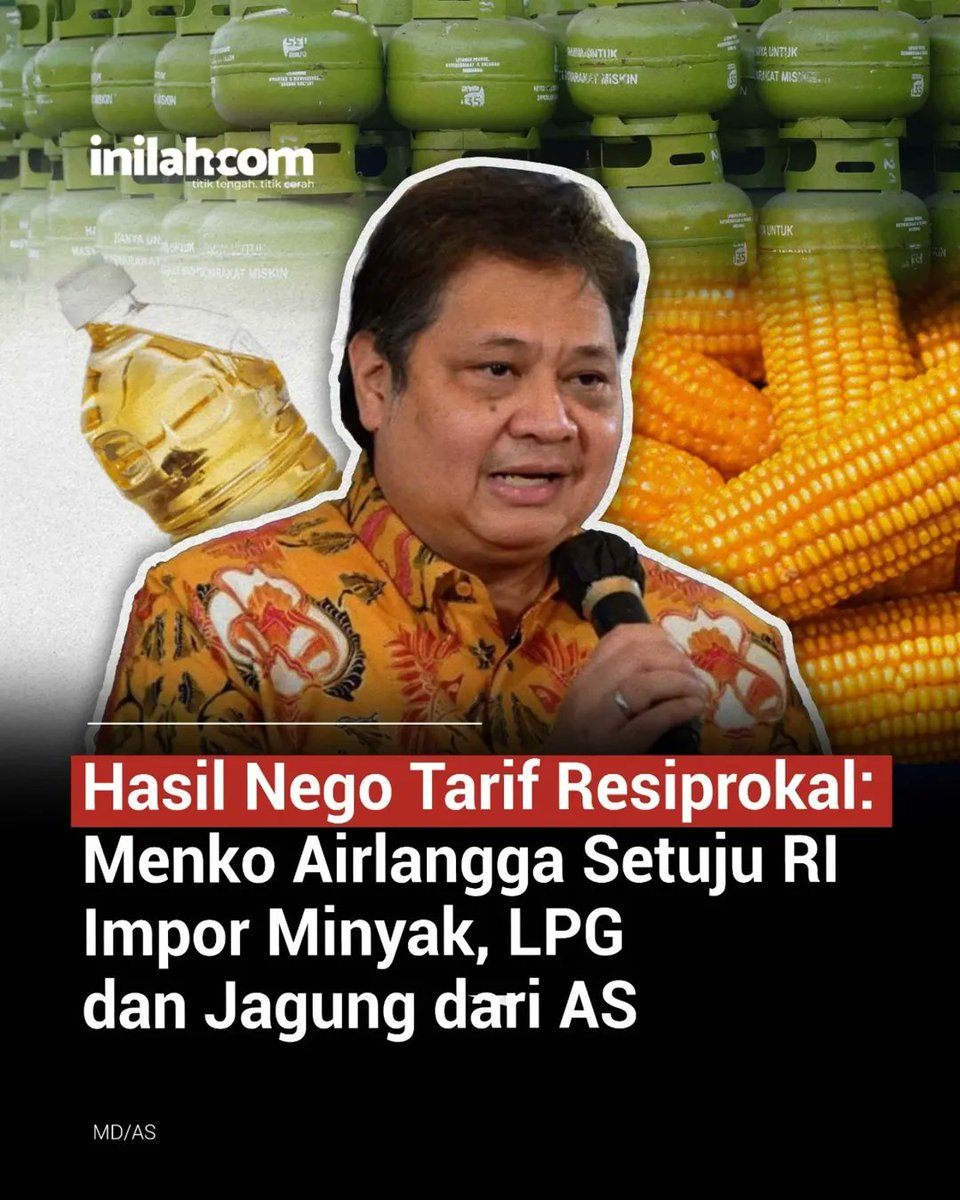 Airlangga setuju RI impor jagung dari AS,
Lah terus polisi menanam jagung buat apa?
Buat apa? 😬