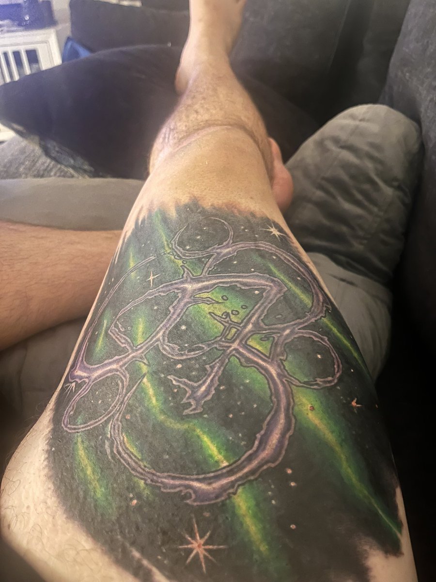 Got tatted today <a href="/Coheed/">Coheed and Cambria</a> <a href="/Weerd_Science/">Josh Eppard</a>