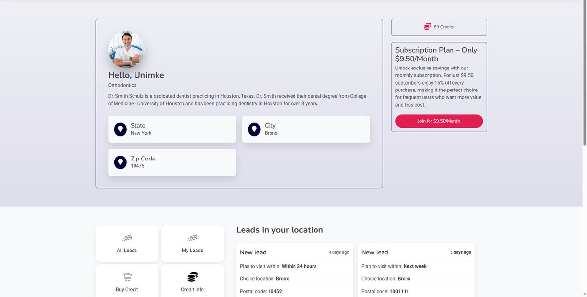 abanaunimke's tweet image. Built on WordPress using the following:
JetEngine
Jetformbuilder
SureCart
Gamipress

This is the portal for dentists.

The patients&apos; portal is different and using REST API, we pull the necessary data here for dentist to work with.

#wordpressadvanced