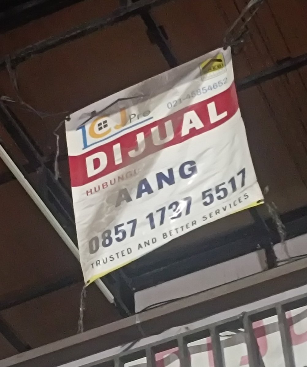 Jadi avatar tidak menguntungkan, beliau mulai menjual properti.