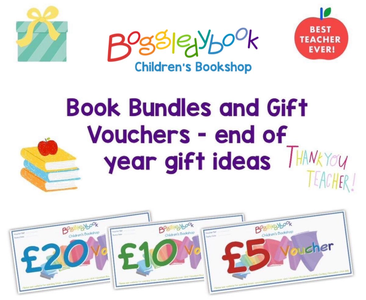 Knowing how much teachers spend on books for their own classroom, I’m sure they’d love a book bundle or voucher as a little end of year thank you! The shop is open Saturday as usual 11-4, see you there!! 🤗📚