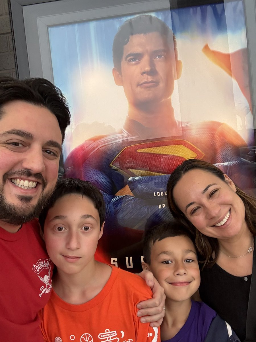 #Superman with the Fam!!