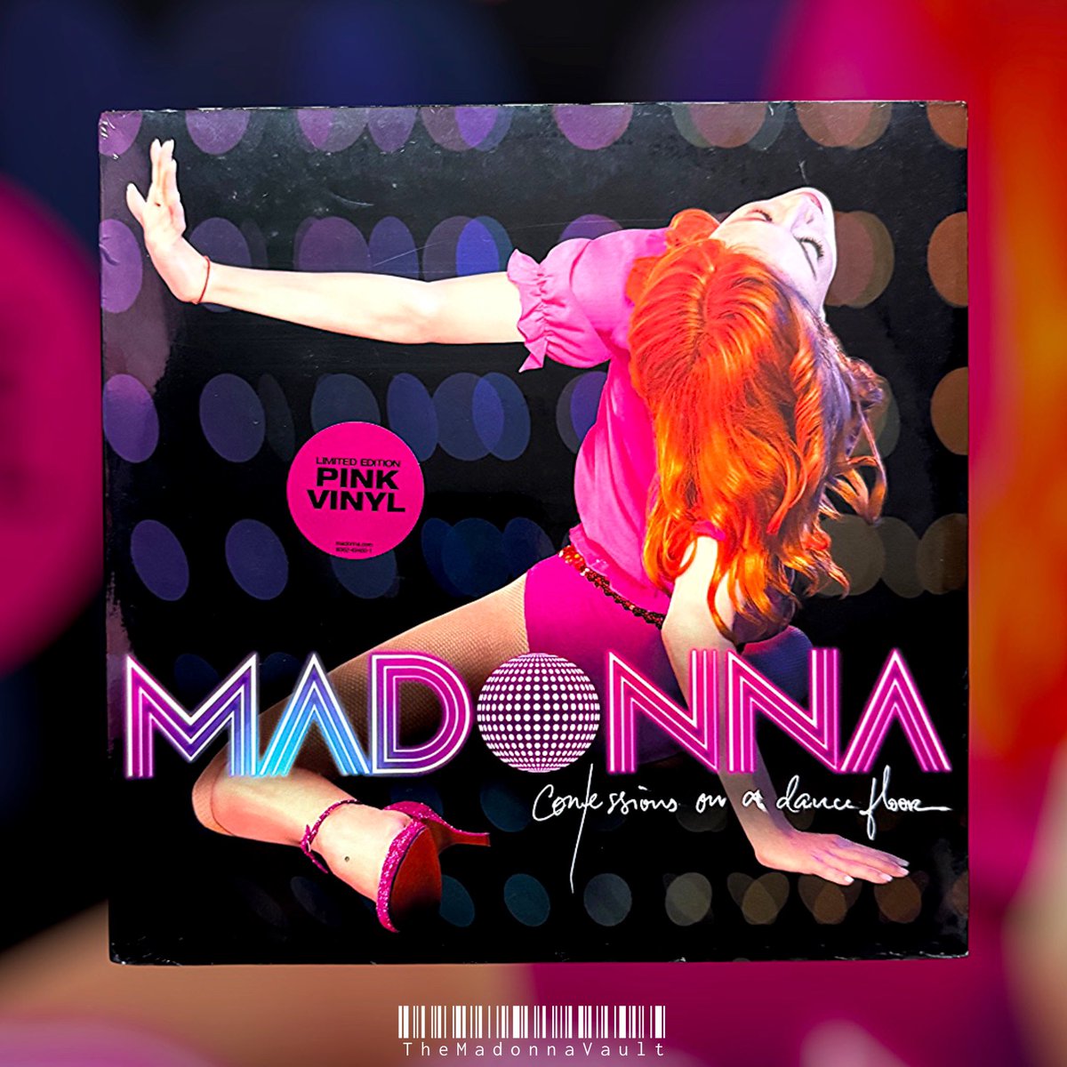 themadonnavault's tweet photo. MADONNA LP x 2 Confessions On a Dance Floor PINK VINYL 12" #madonna #madonnhungup #madonnafans #madonnaconfessionsonadancefloor #confessionsonadancefloor #hungup #disco #pinkvinyl #iheartmadonna #themadonnavault https://t.co/Cvsh5O7sFH