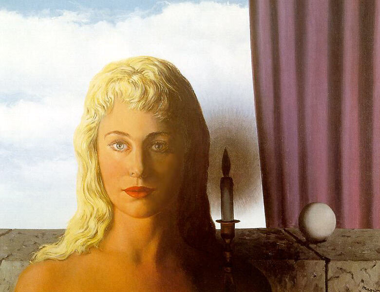 The ignorant fairy, 1950 #artbots #magritte