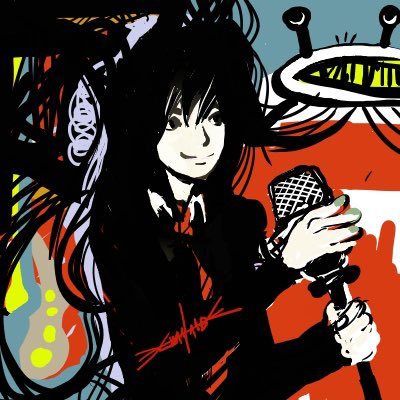 hine_zou's tweet image. 過去絵再掲で失礼します。
深夜のお絵描きタイム
アルコール飲んだのがいけなかったか
気づいた時には朝になってた〜orz
あぁ、またやっちまった。