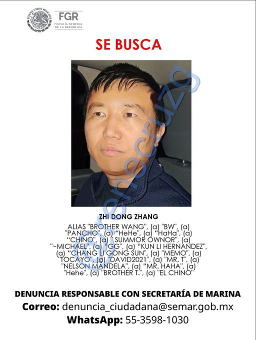 _theinfostream's tweet image. Zhi Dong Zhang Recaptured After Escape in Mexico City: Key Operator of the CJNG and Sinaloa Cartel
Federal authorities successfully recaptured Zhi Dong Zhang, also known as "El Brother Wang," this Friday, July 11, after he escaped from house arrest in the nation's capital.…
