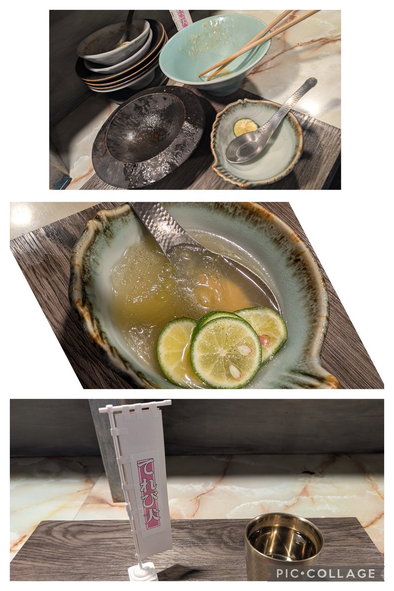 Televiken3rdGen's tweet image. #improv.
7/11㈮夜
素麵Lv100
トリュフと見と煮干と節の四重奏SP
超濃つけ麺【甦りし古の記憶】
ガリマヨネギチャー丼
Aedama︰ガーリックチーズタルタル
店主おまかせ🍜
2年8ヶ月振り〝実家〟への里帰り叶いました😭「ただいま🏠」😭唯一無二のらーめん!最強進化中‼️最高に美味かった‼️幸せです🥰✨