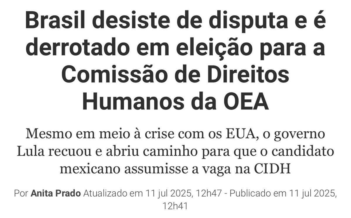 filipebarrost's tweet image. Excelente. O indicado do Brasil era um militante esquerdista radical.