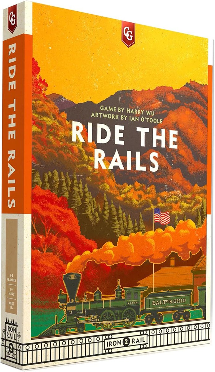 Tabletop_Deals's tweet image. Ride The Rails

20% off for #PrimeDay 

#ad amzn.to/4kAhoaW

#IronRails game two. I love these accessible #18XX style train games. Super easy to learn but with tons of depth!