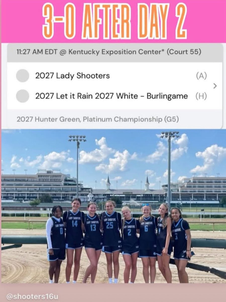 MD Shooters Basketball (@md_shooters) on Twitter photo It is off to the Semi’s at live period Run 4 Roses for our Lady Shooters 16U…#ShooterPride <a href="/TFNsRun4Roses/">TFN's Run 4 Roses</a> <a href="/PGHMaryland/">Prep Girls Hoops Maryland/DC</a> It is off to the Semi’s at live period Run 4 Roses for our Lady Shooters 16U…#ShooterPride <a href="/TFNsRun4Roses/">TFN's Run 4 Roses</a> <a href="/PGHMaryland/">Prep Girls Hoops Maryland/DC</a>