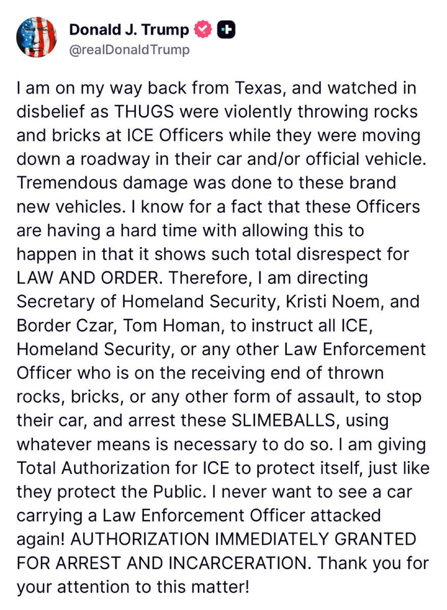 I couldn't believe my eyes when they were being attacked. I was hoping President Trump would take action on this.