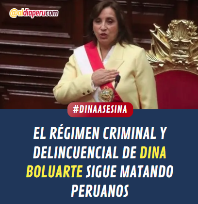 #HECHOS: El régimen policial de Dina Boluarte suma otro muerto más. El sicariato policial vuelve a disparar sobre manifestantes en Chala #Arequipa dejando un nuevo muerto a sus antecedentes. Alexander Checa Montalvo recibió un pacto de bala.

#TAG: #DinaAsesina Furrey dayanita