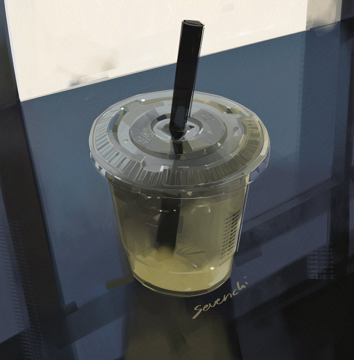 sevenchiart's tweet image. Ice tea 🍵