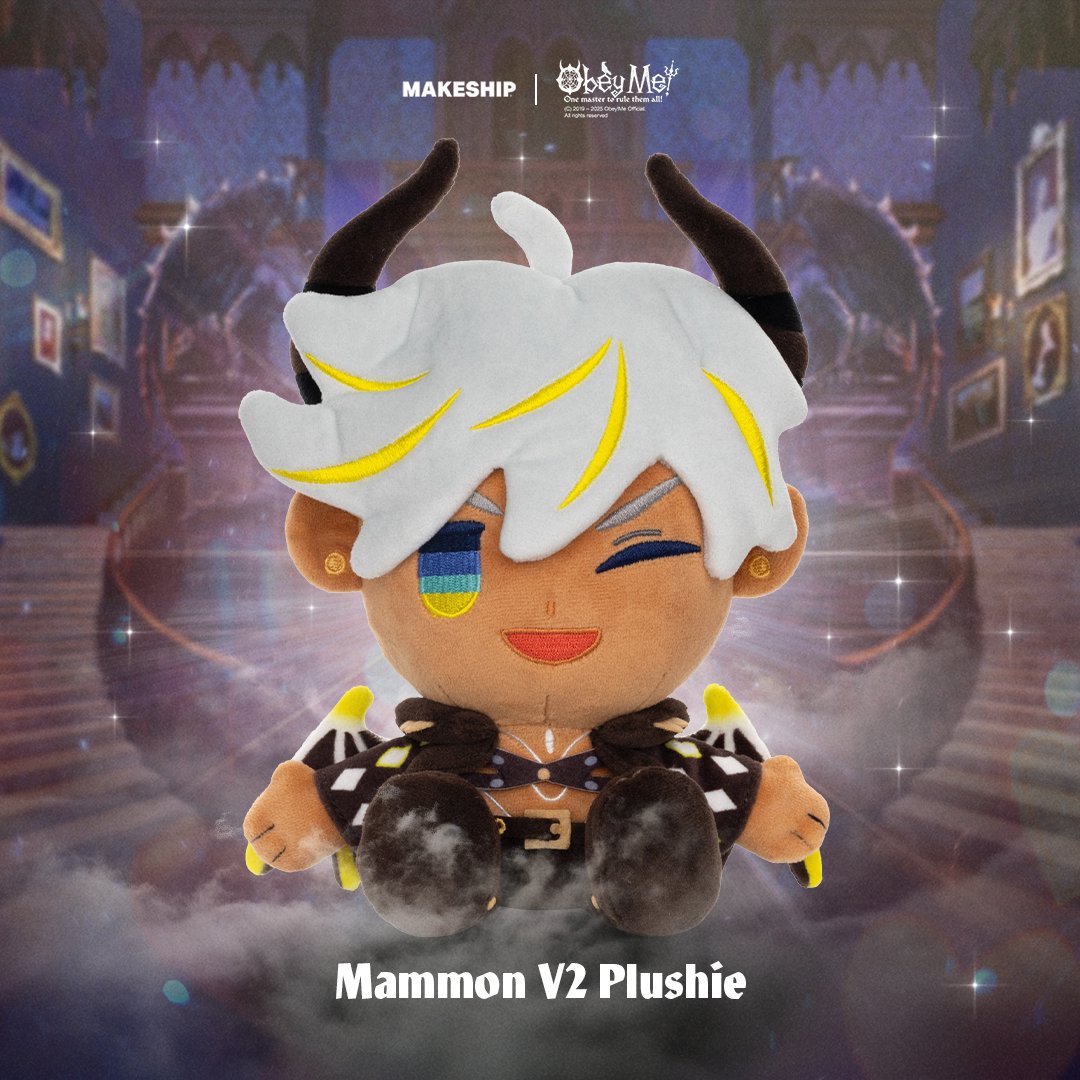 ObeyMeOfficial1's tweet image. Mammon: You're gettin' this super cute Mammon plush, right? If you really want me, maybe I'll come over.
Mammon is looking at you with those needy, lovable eyes… 👀💙
🎉 Pre-orders now open at Makeship.com 🎉
#ObeyMe #Makeship #ObeyMeGame