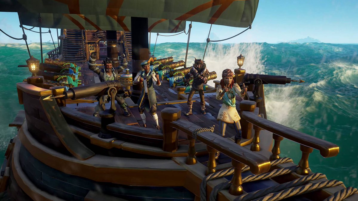 velorpiannoobo's tweet image. خبر سار لعشاق Sea of Thieves! ستأتي سيرفرات مخصصة مدفوعة في العام المقبل، مما يتيح لك تجربة فريدة مع أصدقائك. ترقبوا المزيد من المحتوى الرائع! ⚓️✨

#gaming #SeaOfThieves #CustomServers #Gaming #Gamer #ألعاب #خوادم_مخصصة #ألعاب_فيديو