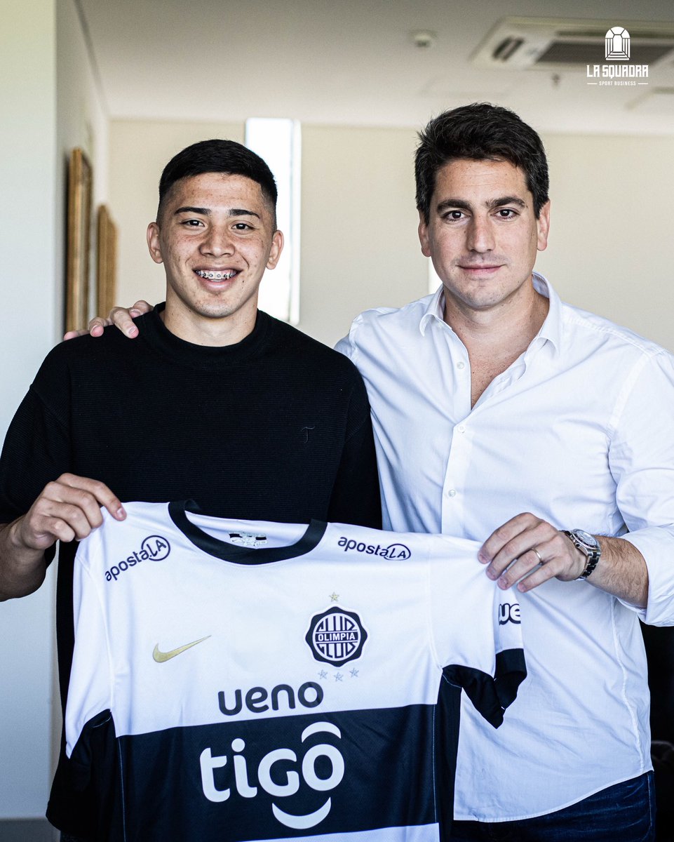 ¡La Joya del fútbol paraguayo es de Olimpia!

Con todo, Tiago. 💪

#LaSquadraSports