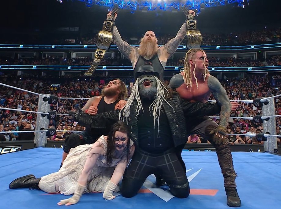 WYATTS are CHAMPIONS!! 

You can debate whether now was the right time or not - but to be a legitimate threat they needed wins and gold. Now they sit atop a division where they can test the 'fragile' bonds of these teams and show what a true family looks like. I know I'm biased