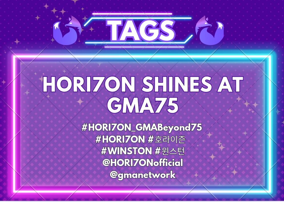 H7WinstonGLOBAL's tweet image. 🗓 July 12, 2025
📌 HORI7ON at GMA Anniversary
⏰ 9AM PHT
HORI7ON SHINES AT GMA75
#HORI7ON_GMABeyond75
#HORI7ON #호라이즌
#WINSTON #윈스턴
@HORI7ONofficial
@gmanetwork