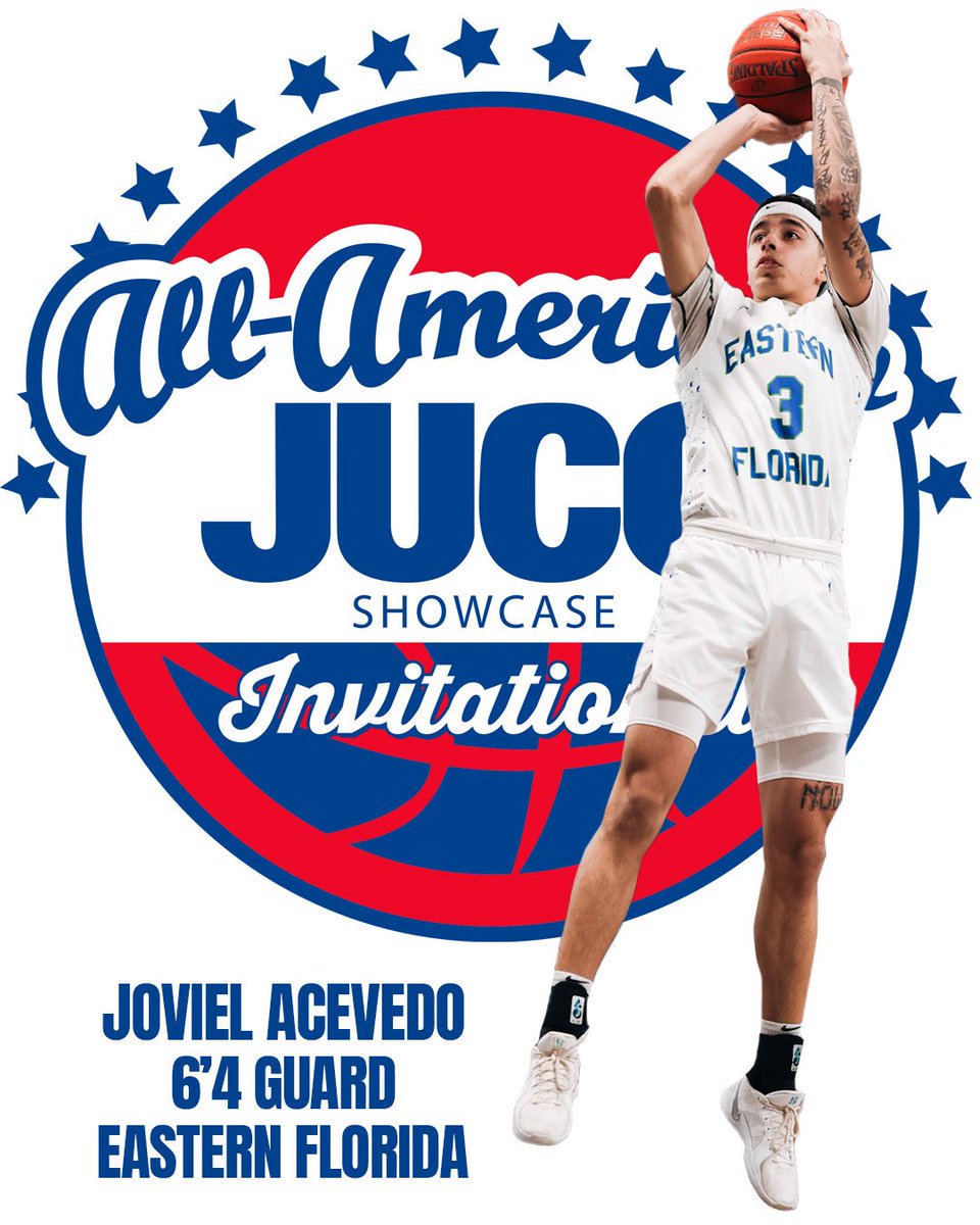 Joviel Acevedo (@jovielacevedoo) on Twitter photo College coaches i will be playing tomorrow at the All-American Juco Invitational Showcase ‼️ <a href="/EFSCMensBB/">EFSC Men's Basketball</a> <a href="/coachconatser/">Spencer Conatser</a> College coaches i will be playing tomorrow at the All-American Juco Invitational Showcase ‼️ <a href="/EFSCMensBB/">EFSC Men's Basketball</a> <a href="/coachconatser/">Spencer Conatser</a>