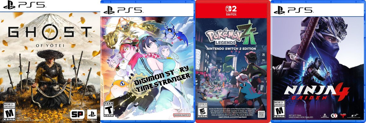 Amadeusmon's tweet image. October 2, October 3, October 16, October 21...
October is a bloodbath in the best way possible.
RIP to those of us that are buying all four games, day 1!