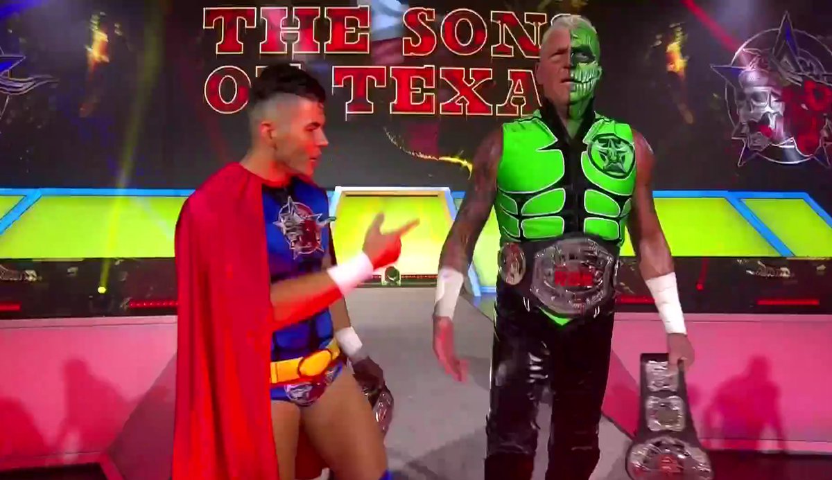 Mr iguana is All Élite 
#ROHSupercard