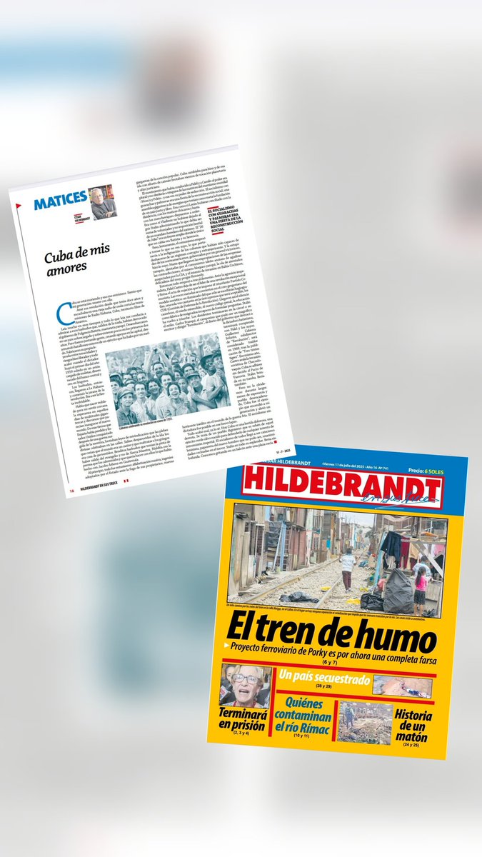 Semanario Hildebrandt en sus trece tweet media