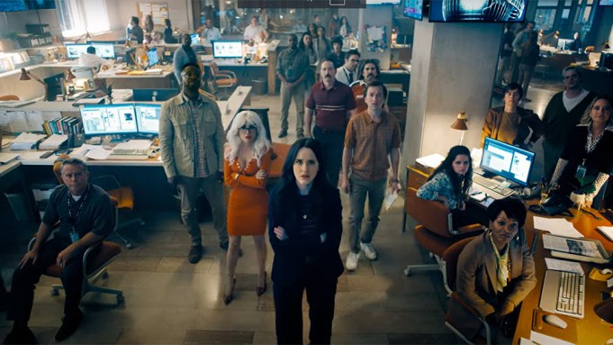 adamm0rgan's tweet image. The most optimistic part of James Gunn's SUPERMAN is the existence of a thriving and well-staffed newspaper.