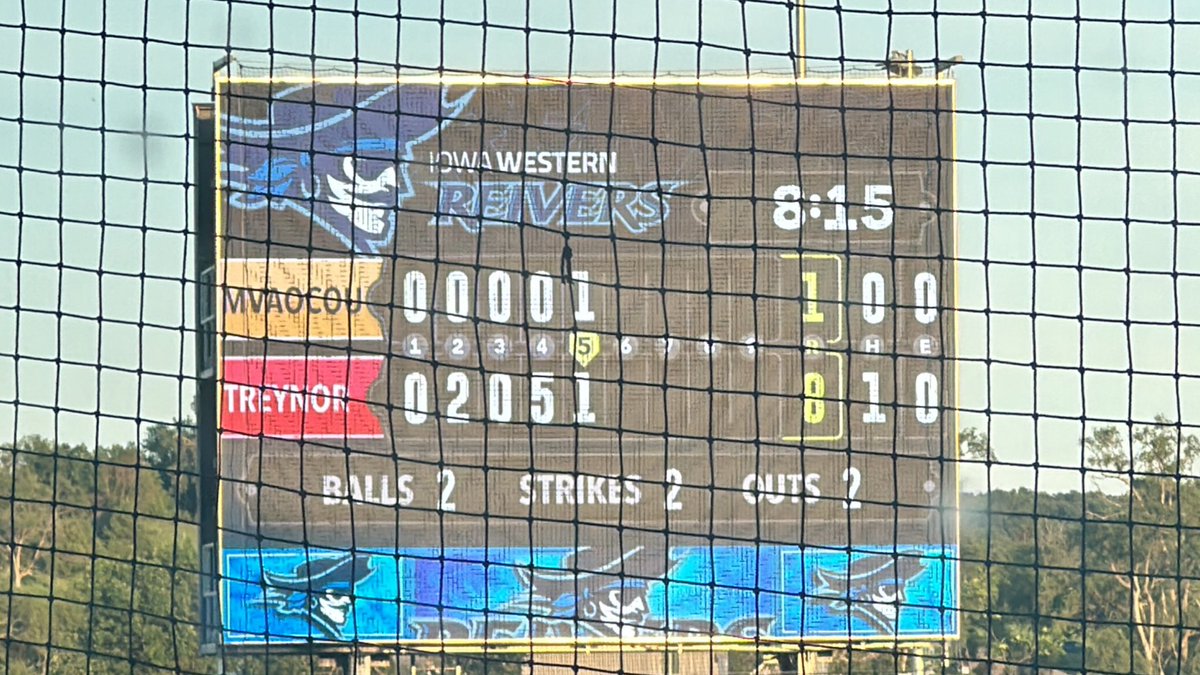 TreynorNation's tweet image. RBI Double from Minahan in Bottom of 5th! 

Treynor - 8 
MVAOCOU- 1