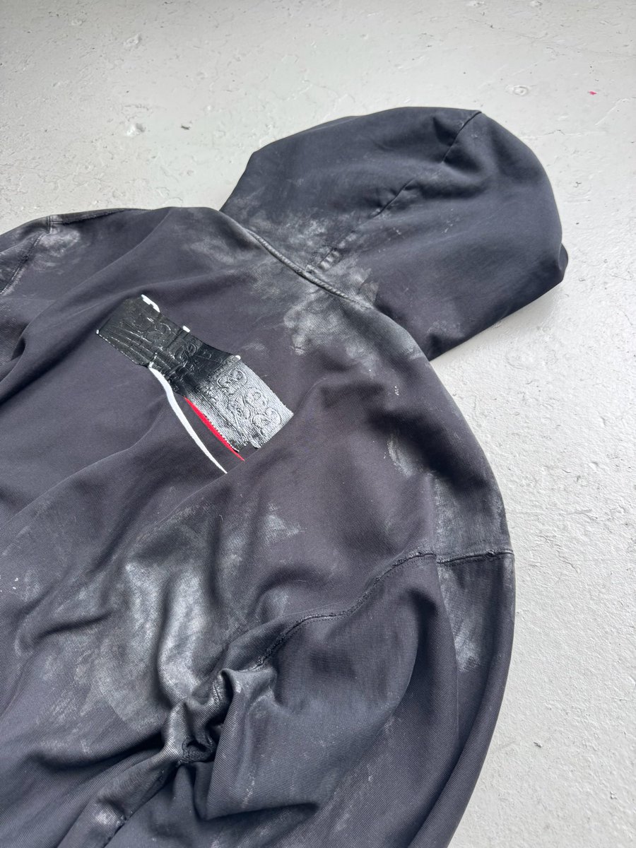 Balenciaga Mud Gaffer Zip Up Hoodie