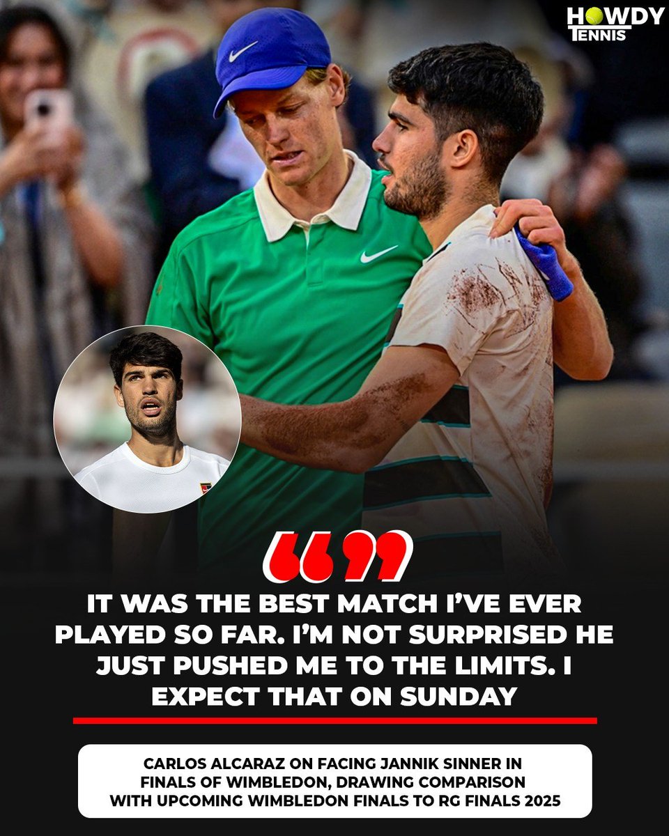 Good luck to the two best players in the world🍀🍀🍀