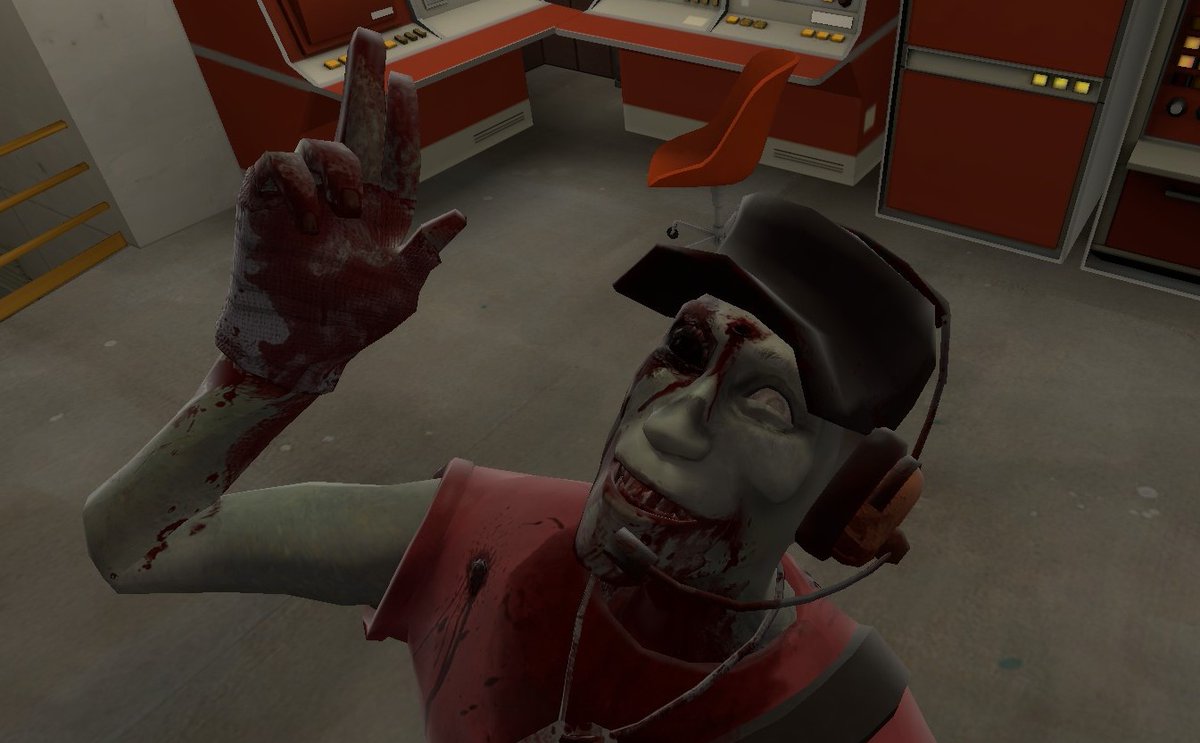 tried to recreate my pic, how do i look?? still handsome, right?? i think that handsome face deserves to eat some brains! 🍴🧠