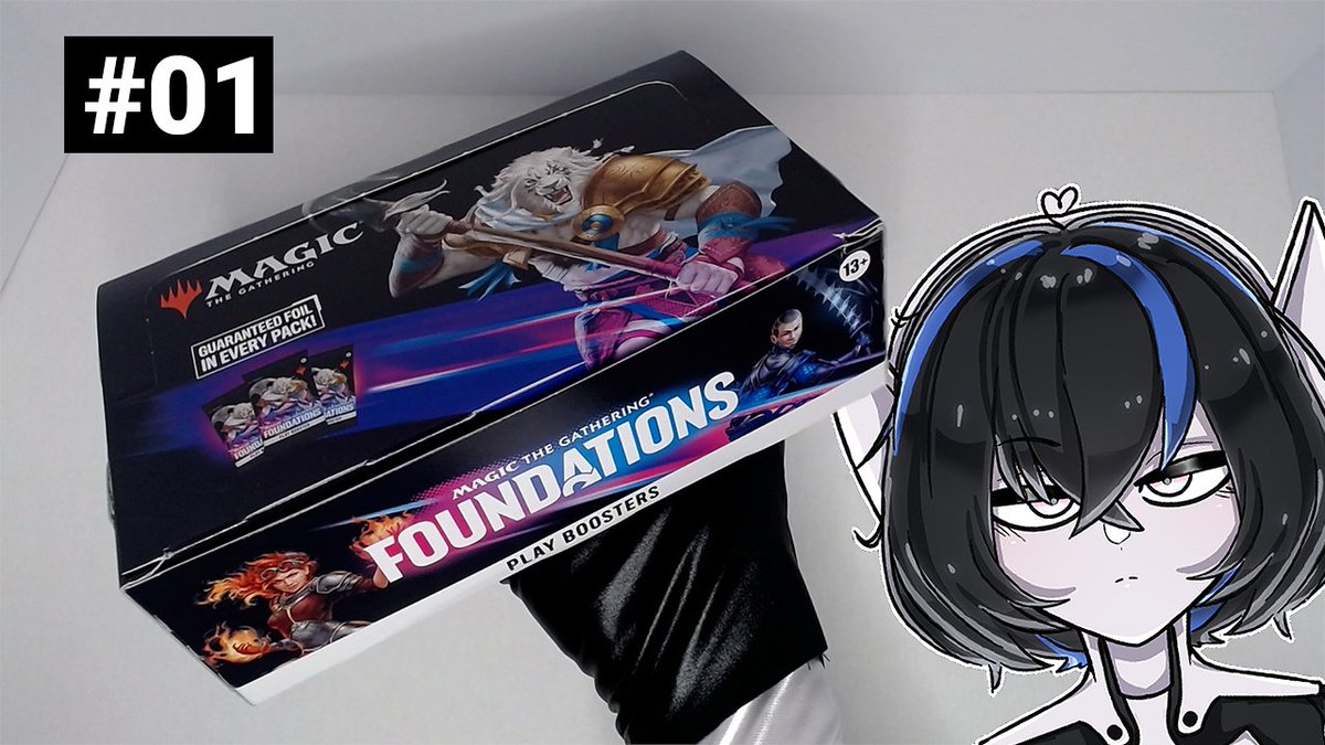 【HANDCAM】Waifu Hunting | MTG - Foundations | UNBOXING #mtg #unboxing #MagicTheGathering 

youtube.com/live/613YcJ9hf…