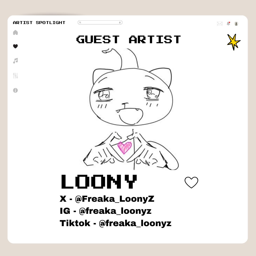semieitacse's tweet image. ☆ Artist Spotlight: Loony
You know the name, now catch the vibe–@Freaka_LoonyZ takes the spotlight with bold lines and full-volume style. Get ready to turn up the volume because our guest artist is bringing pure rockstar energy to the canvas! ☆
#SetTheStageSemiCSE
