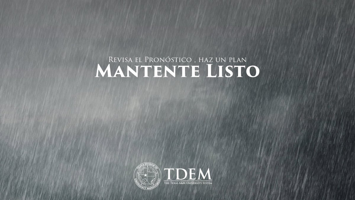 TDEMPortavoz1's tweet image. ☔️Este fin de semana trae el potencial de un tiempo severo, incluyendo lluvias e inundaciones en grandes áreas del estado.
Bajo dirección del gobernador @GregAbbott_TX, TDEM ha activado @txtf1 escuadrones de botes: gov.texas.gov/news/post/gove…
¡Atento al tiempo!