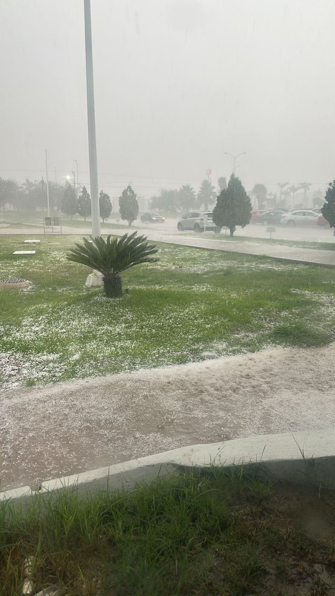 🌧️ Lluvia y granizo en Durango 🌨️

Esta tarde se registró lluvia acompañada de granizo en varios puntos de la ciudad de #Durango. Se recomienda tomar precauciones al conducir y mantenerse atento a los reportes de Protección Civil.

#ClimaDurango #Lluvia #Granizo #Precaución