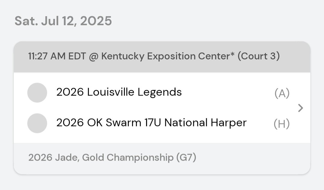 robb2026's tweet image. Come check us out at 11:27 on court 3 tomorrow!! @2026_swarm @OklahomaSwarm1 @HarrahWBB