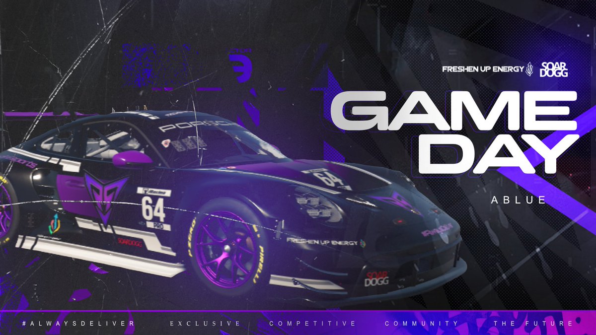 Reactor 9 (@reactor9esports) on Twitter photo Best of Luck to <a href="/ABlueGaming/">R9 | ABlue</a> in the 24 Hours of Spa!
Be sure to check out his <a href="/iRacing/">iRacing</a> POV as he is setting up to hop in the seat with over 50 other racers.
ABLUE POV:
twitch.tv/abluegaming
#AlwaysDeliver || <a href="/SoarDogg/">SoarDogg Apparel</a> <a href="/DrinkFreshenUp/">Freshen Up Energy</a> Best of Luck to <a href="/ABlueGaming/">R9 | ABlue</a> in the 24 Hours of Spa!
Be sure to check out his <a href="/iRacing/">iRacing</a> POV as he is setting up to hop in the seat with over 50 other racers.
ABLUE POV:
twitch.tv/abluegaming
#AlwaysDeliver || <a href="/SoarDogg/">SoarDogg Apparel</a> <a href="/DrinkFreshenUp/">Freshen Up Energy</a>