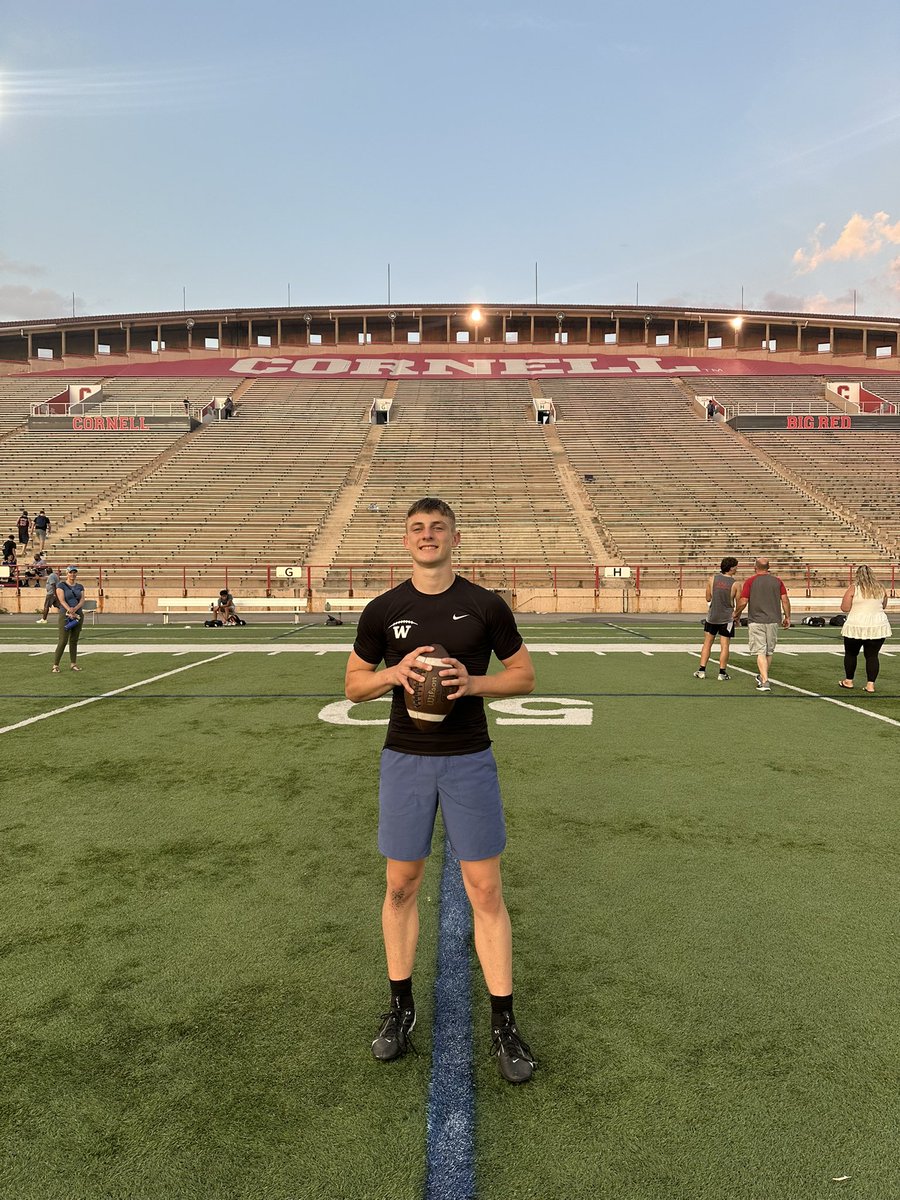 David Krall (@davidkrall5) on Twitter photo After a great Friday Night Camp & great conversations with the coaching staff, I am blessed to announce I have received a Div. 1 offer from <a href="/BigRed_Football/">Cornell Football</a>. I want to thank the coaching staff. AGTG! <a href="/DanSwanstrom/">Dan Swanstrom</a> <a href="/JaredBackus1/">Jared Backus</a> <a href="/TreyFlowers_/">🦈</a> <a href="/WLWestern_FB/">WLW Football</a> <a href="/coachcioroch/">Coach Cioroch</a> After a great Friday Night Camp & great conversations with the coaching staff, I am blessed to announce I have received a Div. 1 offer from <a href="/BigRed_Football/">Cornell Football</a>. I want to thank the coaching staff. AGTG! <a href="/DanSwanstrom/">Dan Swanstrom</a> <a href="/JaredBackus1/">Jared Backus</a> <a href="/TreyFlowers_/">🦈</a> <a href="/WLWestern_FB/">WLW Football</a> <a href="/coachcioroch/">Coach Cioroch</a>