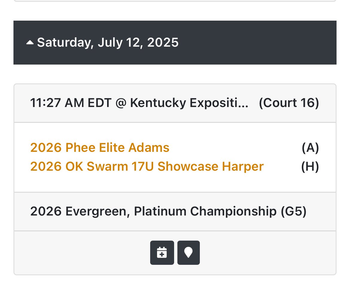R4R Platinum bracket, semifinal tomorrow morning 11:27 ET court 16. Let’s go!!