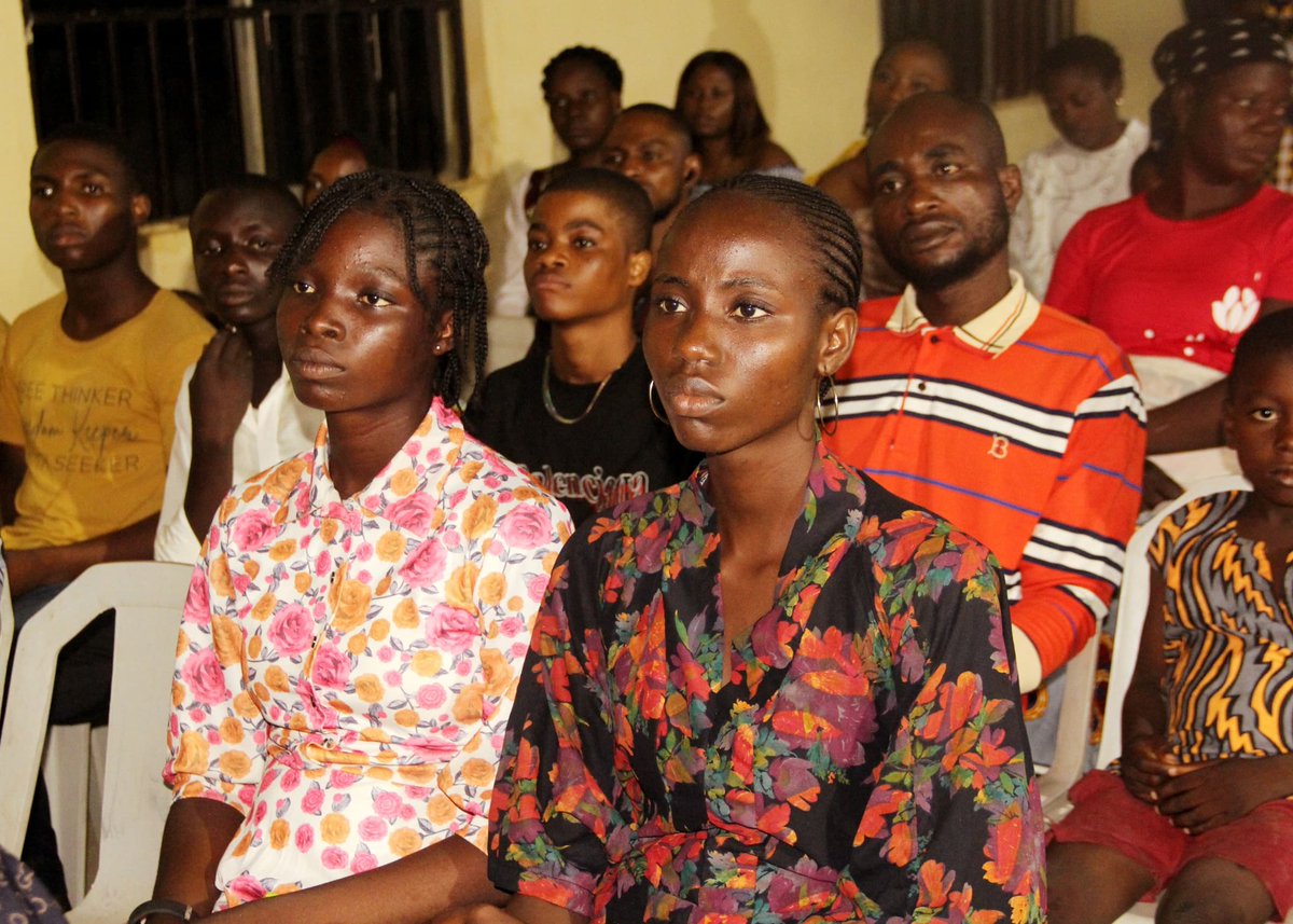 It ended with massive testimonies to the glory of Almighty God.