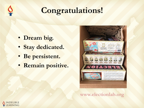 Indl_Learning's tweet image. Good Saturday Morning 🌤️
It is TRUE!
Now we have DIGITAL games 😃
🚀GET READY...
Sign up!
NEW Zoom Online Events
Monthly Wednesdays
5 pm PT
electionlab.org 
From anxious ➡️ centered
From confused ➡️ clear
From 1860 to 2024
Play LIVE opponents
Win a PRIZE!
#SaturdayVibes