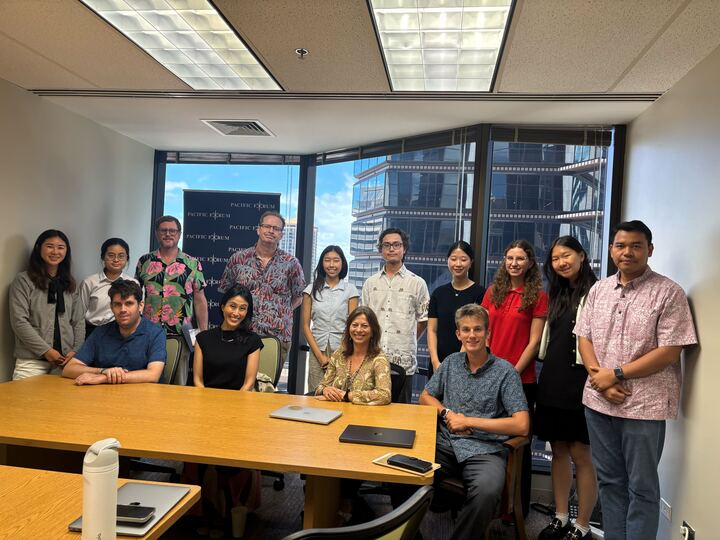 Pacific Forum (@pacificforum) on Twitter photo #PacificForum was joined on Friday by <a href="/rachelminyoung1/">Rachel Minyoung Lee (이민영)</a>,Senior Fellow for the <a href="/StimsonCenter/">Stimson Center</a>'s Korea Program, <a href="/38NorthNK/">38 North</a> & POSCO Fellow at the <a href="/EastWestCenter/">East-West Center</a>, who spoke to staff and our #nextgen program on recent developments in #NorthKorean economic planning & #foreignrelations #PacificForum was joined on Friday by <a href="/rachelminyoung1/">Rachel Minyoung Lee (이민영)</a>,Senior Fellow for the <a href="/StimsonCenter/">Stimson Center</a>'s Korea Program, <a href="/38NorthNK/">38 North</a> & POSCO Fellow at the <a href="/EastWestCenter/">East-West Center</a>, who spoke to staff and our #nextgen program on recent developments in #NorthKorean economic planning & #foreignrelations