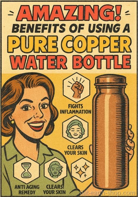 For centuries, people stored water in copper.
Not for trend… but for wellness. ✨
Simple. Natural. Time-tested.

⚡️ Bring ancient wellness back into your daily flow:
👉 tinyurl.com/copperbottle369